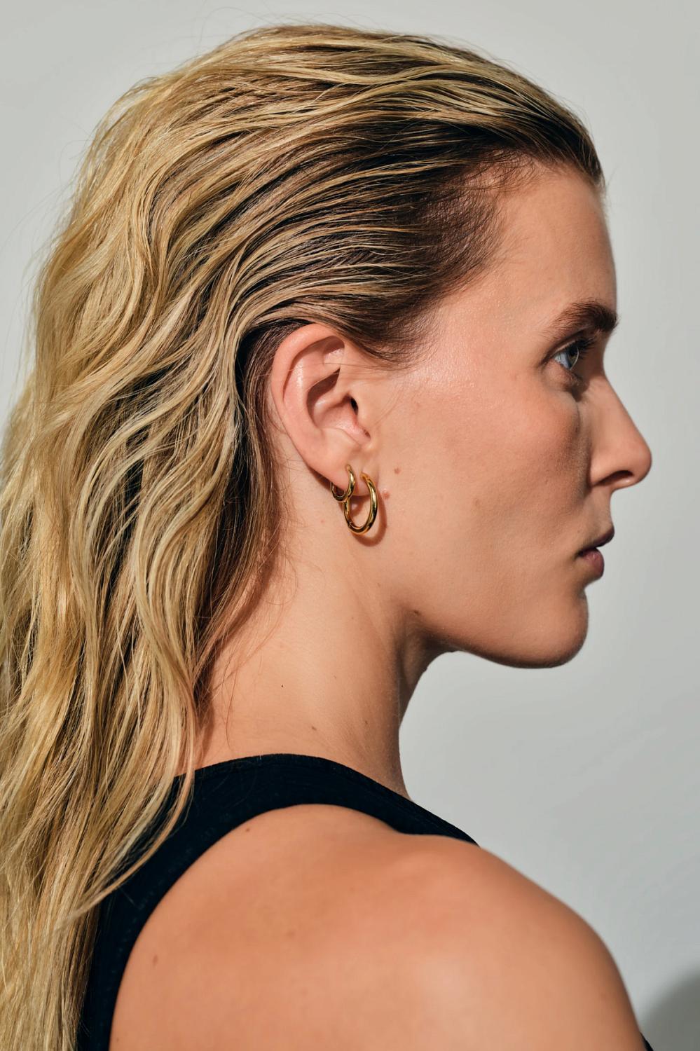 Classic Hoop Medium Gold | Tom Wood | Dame | Retro